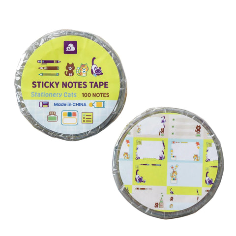 Stationery Cats Paper Roll Labels