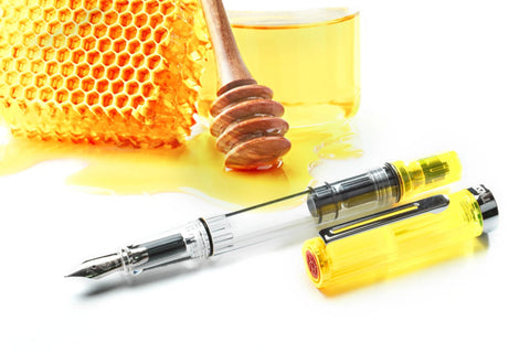 TWSBI Eco Fountain Pen, Transparent Yellow
