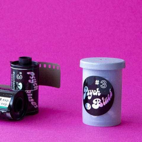 Psychedelic Blues #3 Specialty Color 35mm Film