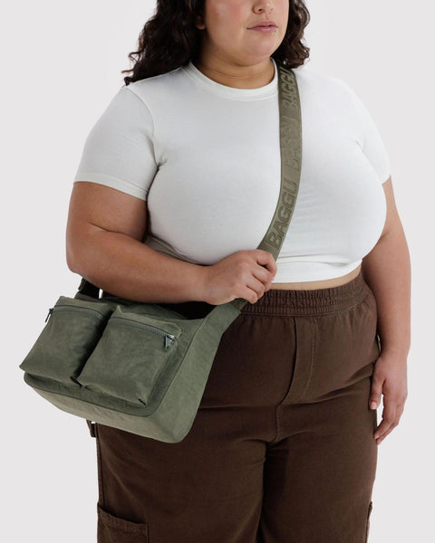Medium Cargo Crossbody Bag: Caper