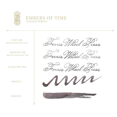 Embers of Time Fountain Pen Ink