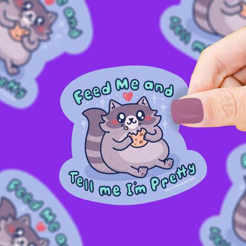 Feed Me Sticker
