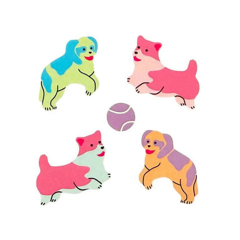 Fetch Dog Vintage Sticker Sheet