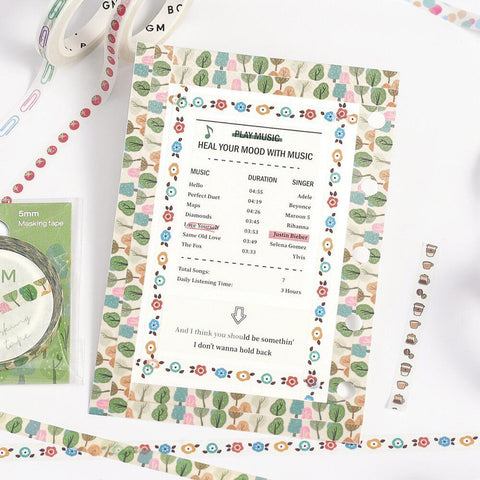 Forest of Dreams Washi Tape