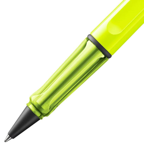 LAMY Safari Rollerball Pen, Neon Yellow