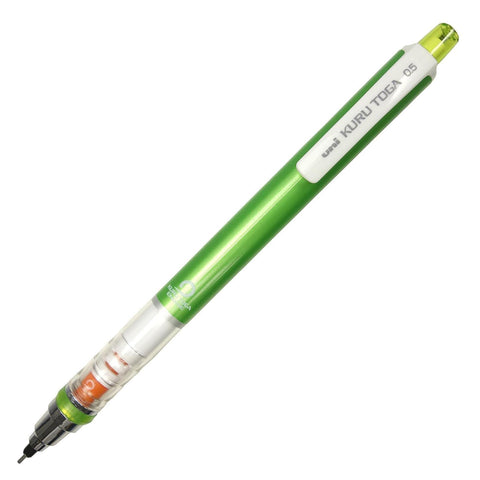 Uni Kuru Toga Mechanical Pencil, Green