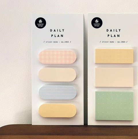 Daily Plan 50 Sticky Memos