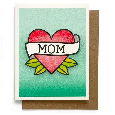 Mom Tattoo Card
