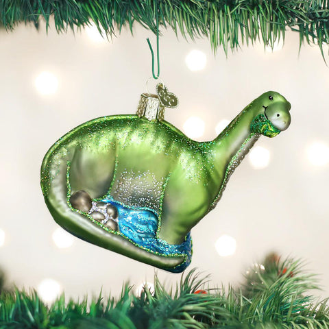 Brontosaurus Ornament