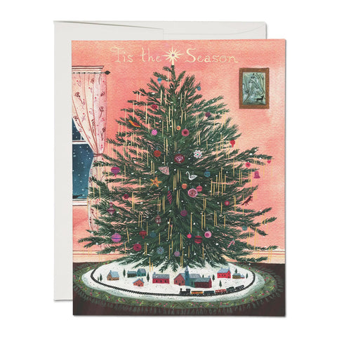 Tinsel Tree Card