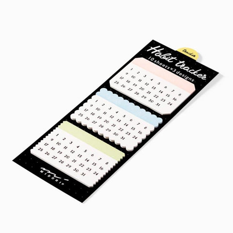 Habit Tracker Sticky Notes