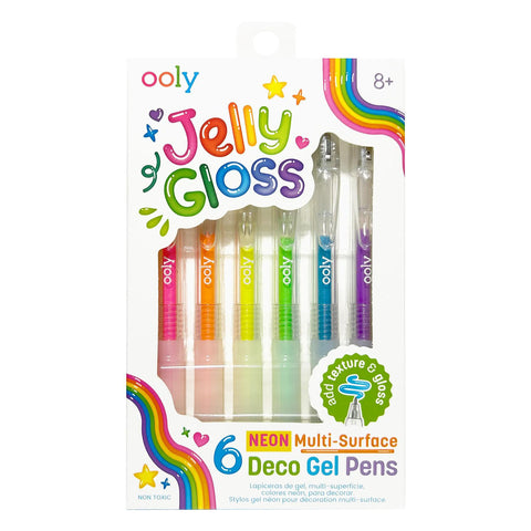 Jelly Gloss Neon Multi-Surface Deco Gel Pens