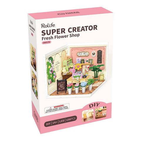 Fresh Flower Shop DIY Miniature Kit