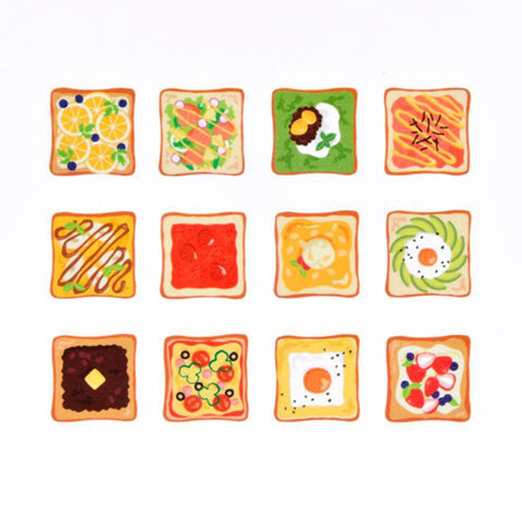 Toast Washi Sticker Roll