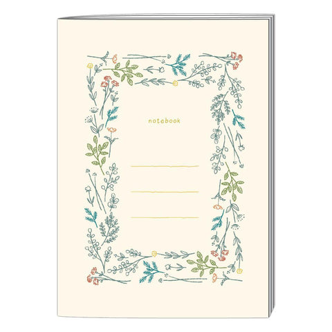 Floral Frame Everyday Notebook