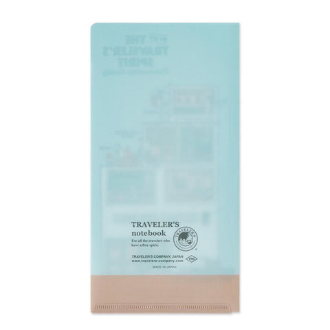 TRAVELER'S notebook, Regular Size, 2026 Clear Folder