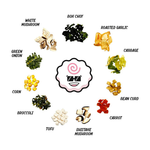 Veggie Mix Dried Ramen Toppings