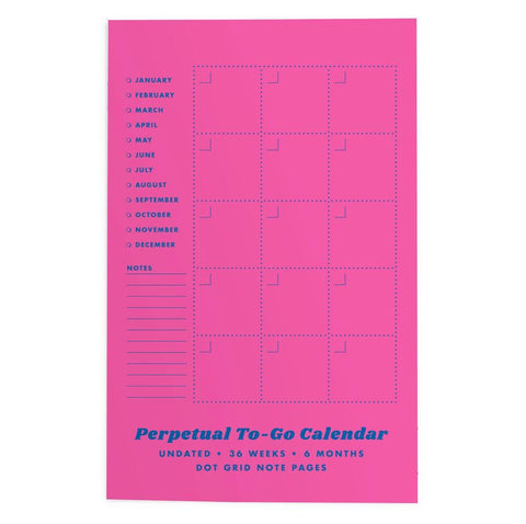 Perpetual To Go Calendars
