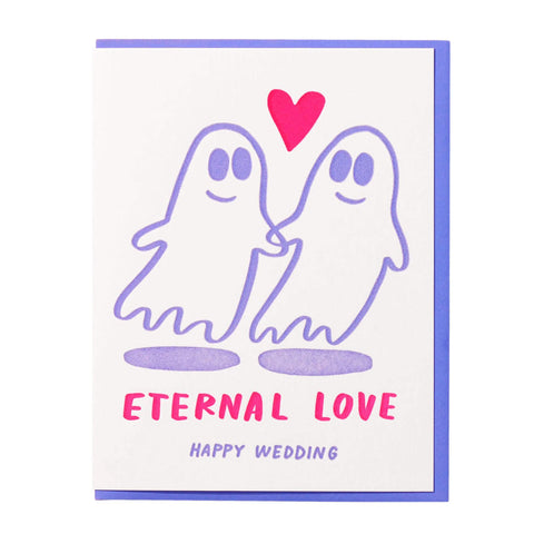 Eternal Love Wedding Card
