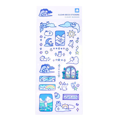 Cloudy Bunnies Sticker Sheet