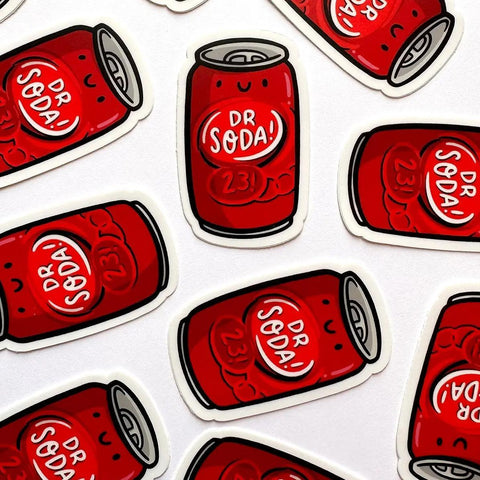Dr. Soda Mini Sticker