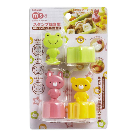 Bear, Bunny, + Frog Bread Stamping Set