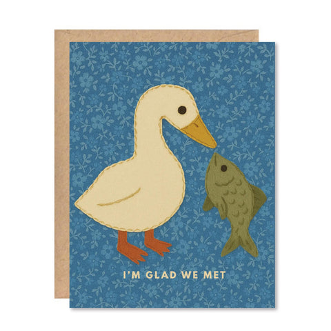 Glad We Met Card