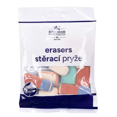 Pebble Erasers, Pack of 9