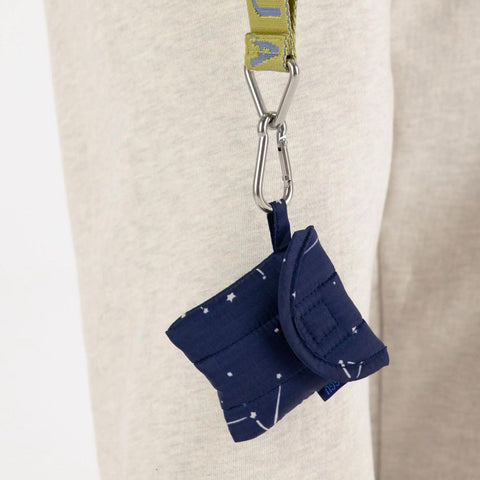 Puffy Earbuds Case: Constellation Midnight