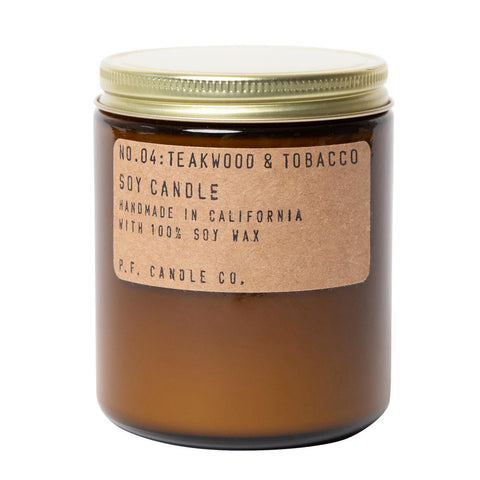 Teakwood + Tobacco Candle