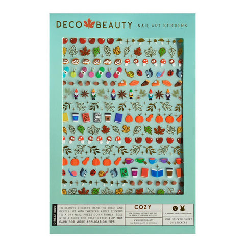 Cozy Nail Art Stickers