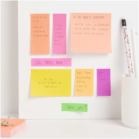 Neon Mix Sticky Notes