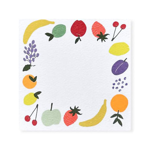 Neon Fruit Note Set