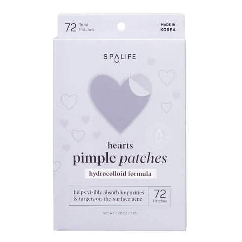 Hydrocolloid Hearts Pimple Patches