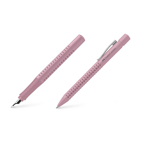 Grip 2010 Harmony Fountain + Ballpoint Pen Gift Set, Rose Shadows