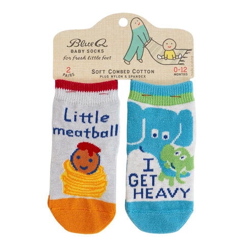 Heavy Meatball Baby Sock Set