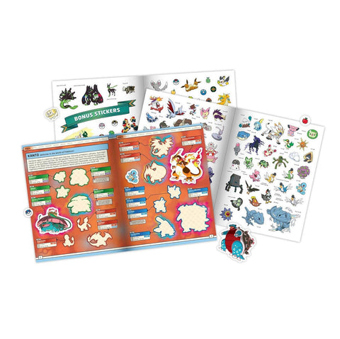 Pokémon Epic Sticker Collection Book: From Kanto to Paldea