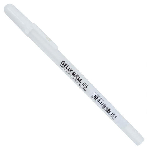 White Gelly Roll Pens