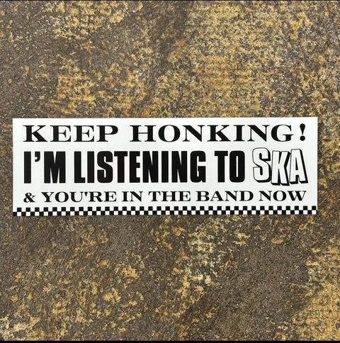 Ska Bumper Sticker