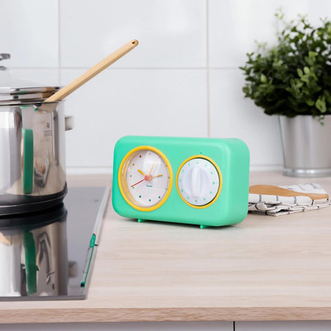 Mint Retro Kitchen Timer