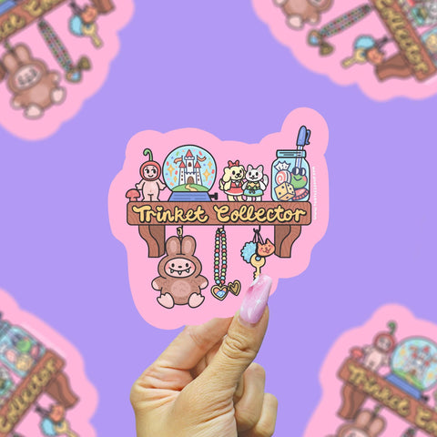 Trinket Collector Shelf Sticker