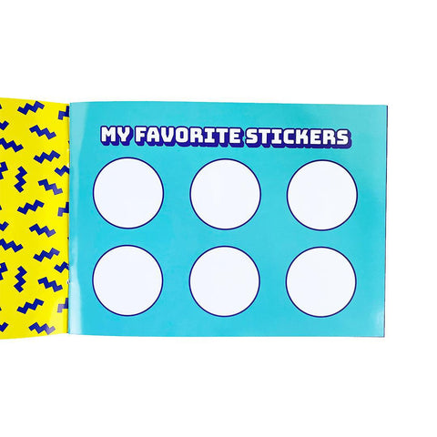 Colorful Cosmos Sticker Collector Book