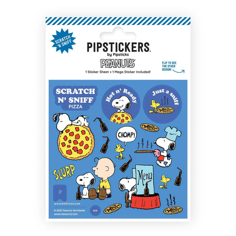 Peanuts Hot Pizza Scratch 'n Sniff Stickers