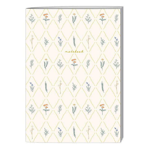 Floral Lattice Everyday Notebook