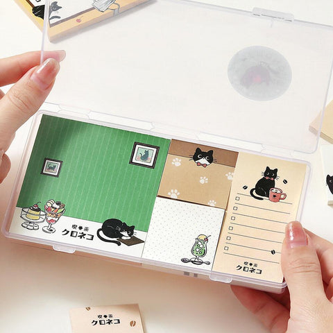 Café Kuroneko MEMONO Memo Pad Set