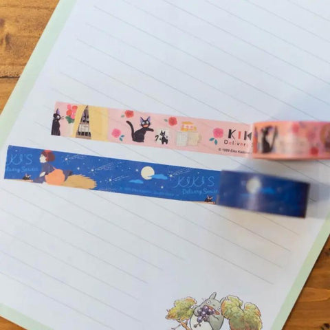 Kiki's Delivery Service Washi Tape Set, Jiji's Daily Life