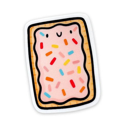 Strawberry Toaster Pastry Mini Sticker