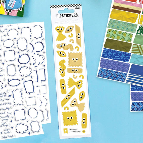 Googly Pasta Peepers Stickers