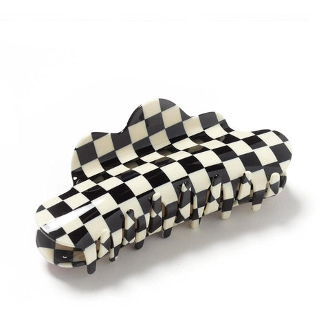 Nimbus Hair Claw, B+W Checker