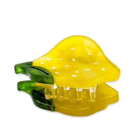Micro Fruit + Flowers Hair Claw Clip Set